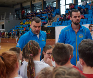 Najlepsi szczypiorniści z lubelskich klubów trenowali z uczniami