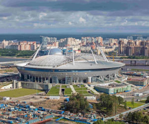 Stadion Kriestowskij, Petersburg, Rosja
