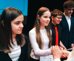 Najzdolniejsi uczniowie odebrali stypendia Prezydenta Miasta Siedlce