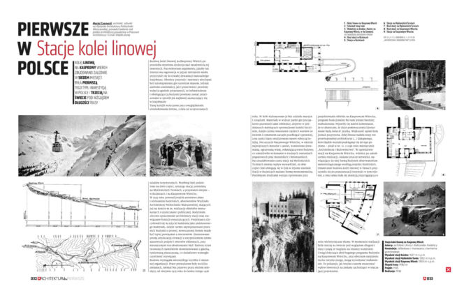 Pierwsze w Polsce: Stacje kolei linowej na Kasprowy Wierch