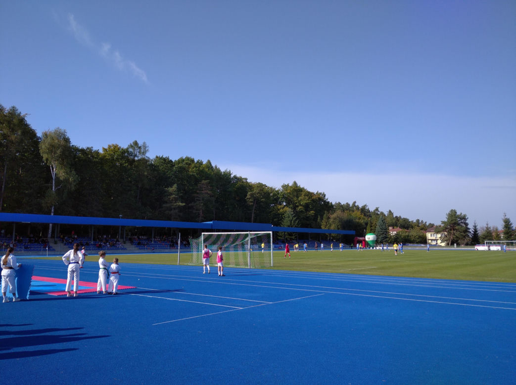 Otwarcie inwestycji sportowych w Tomaszowie Lubelskim - stadion OSiR