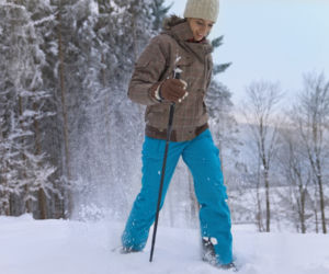 Zimowe treningi: nordic walking zimą