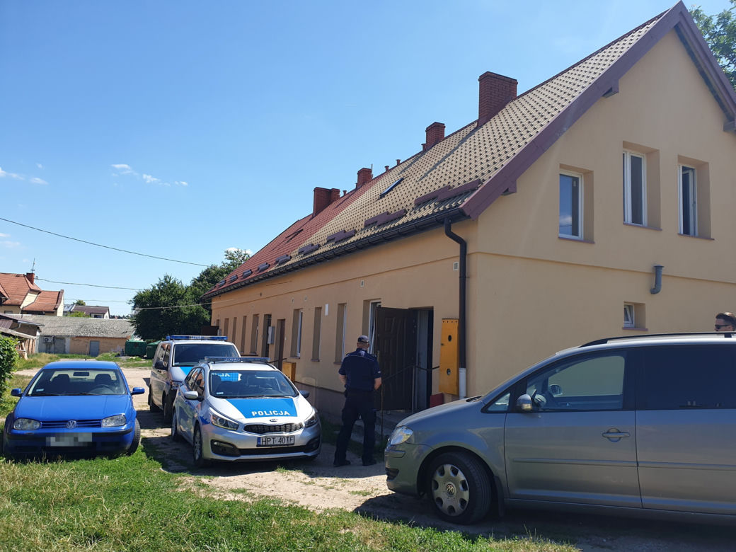 Miejsce zbrodni 9-miesięcznej Blanki z Olecka