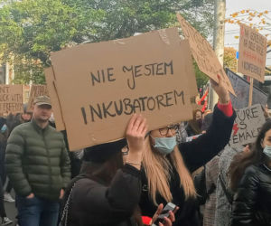 Protest kobiet w Szczecinie - 28.10.2020