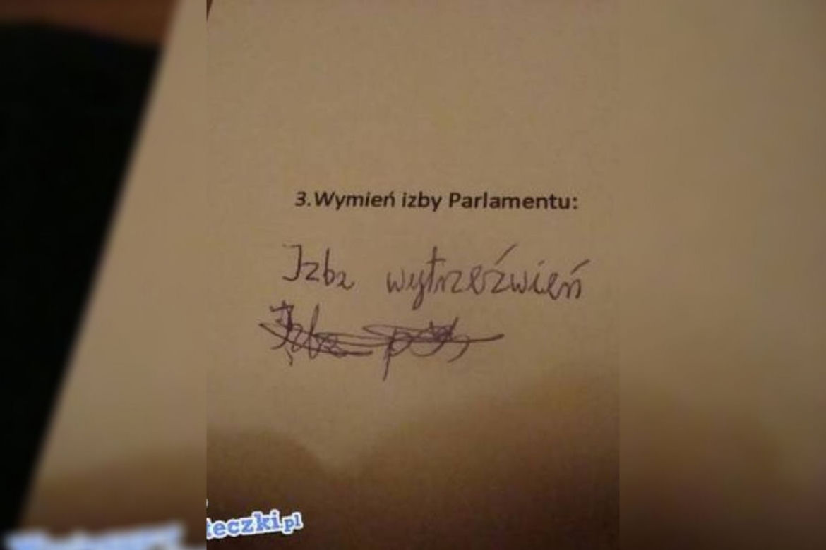 Nowe i prawdziwe HITY ze sprawdzianów 2021! Nauczyciel płakał, jak sprawdzał [ZDJĘCIA]