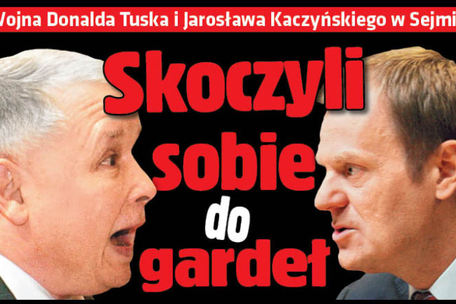 Skoczyli sobie do gardeł
