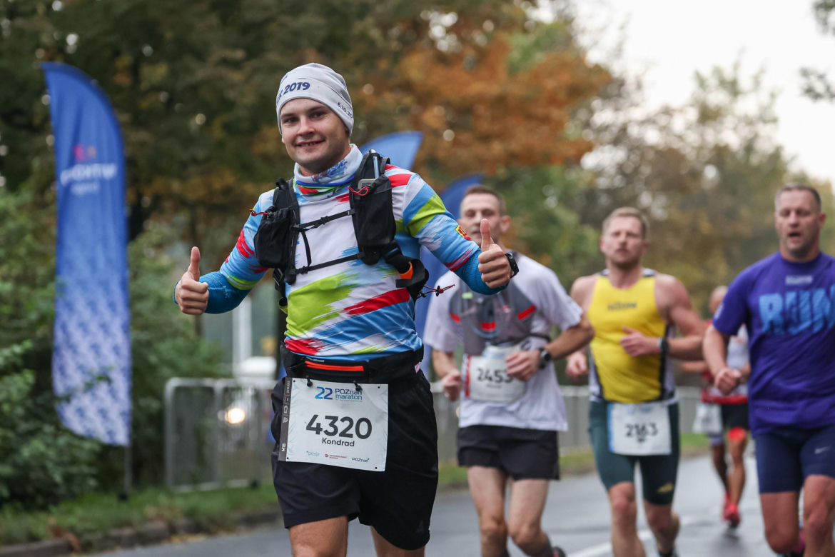 22. Poznań Maraton za nami. Tysiące biegaczy na ulicach Poznania 