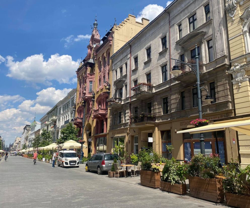 Piotrkowska w Łodzi 