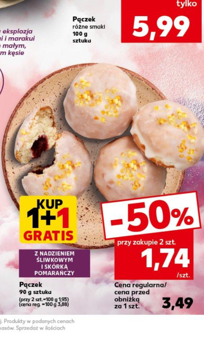 Ceny pączków Kaufland 2026. Ile kosztują pączki w Kauflandzie na Tłusty Czwartek?