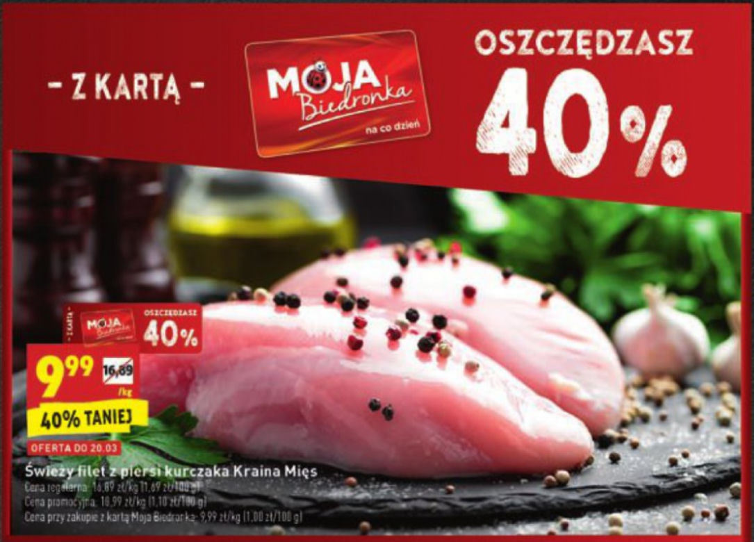 Biedronka - promocja na mięso
