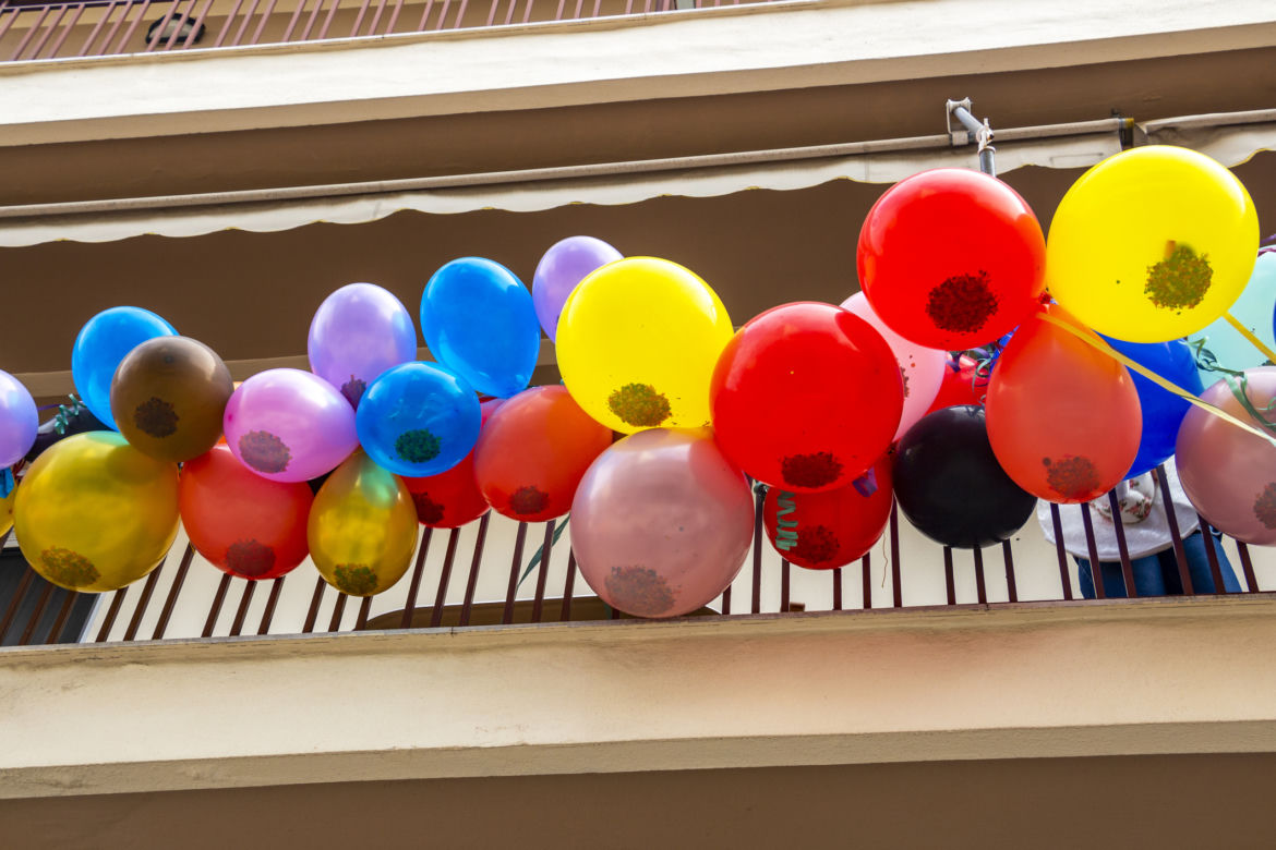  Sposób nr 1: balony na gołębie