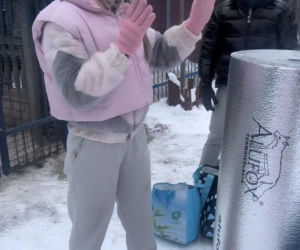 Doda ratuje psy przed mrozem