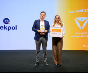 Firma Dekpol Budownictwo znów uhonorowana Godłem „Inwestor w Kapitał Ludzki”