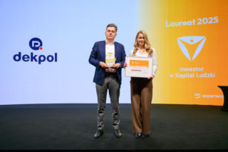 Firma Dekpol Budownictwo znów uhonorowana Godłem „Inwestor w Kapitał Ludzki”