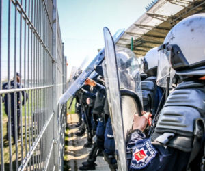 Tak policjanci przygotowują się do starć z pseudokibicami