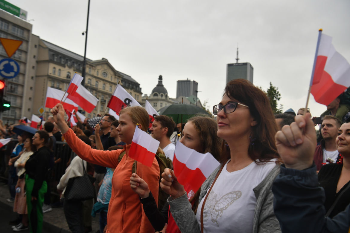 Zdjęcia z Marszu Powstania Warszawskiego