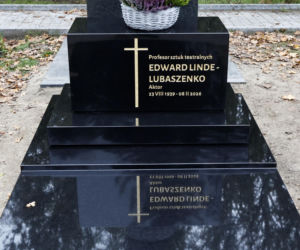 Edward Linde-Lubaszenko. Grób
