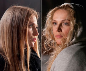 Przyjaciółki odcinek 101, Patrycja (Joanna Liszowska), Edyta (Paulina Chapko)