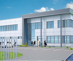 Zakład produkcyjny dla firmy Vertex, wizualizacja