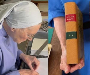 Francuskie benedyktynki od ponad 70 lat reanimują stare książki  