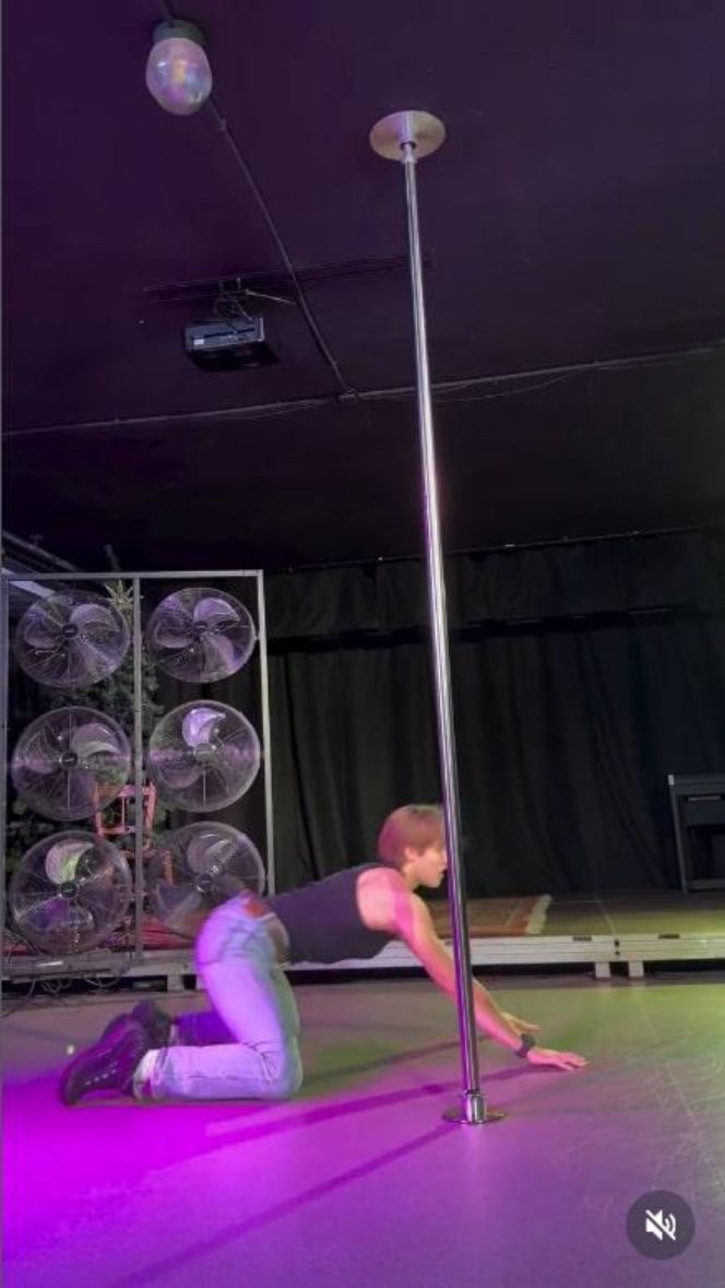 Pole dance na medal? Zillmann rozkręca sieć jak karuzelę