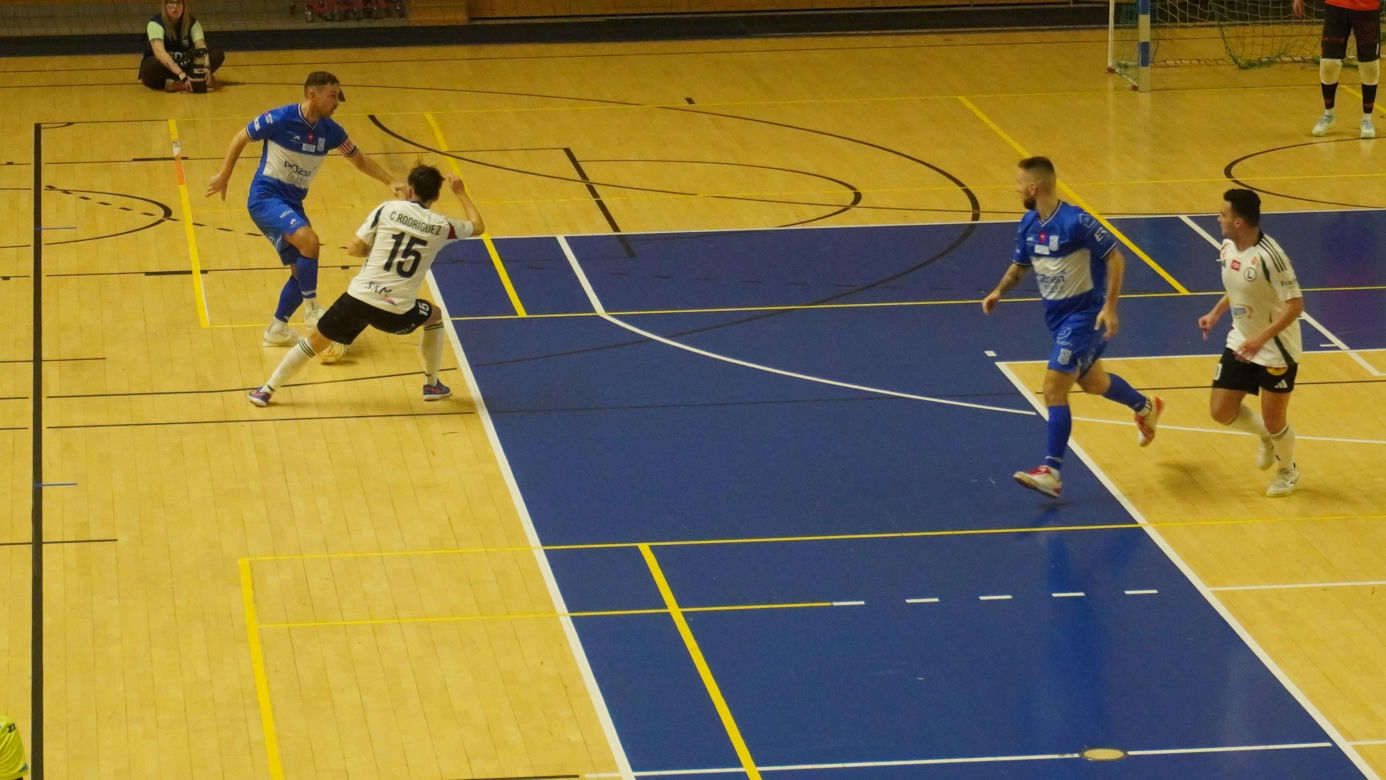 Drużyna Wiary Lecha - Legia Warszawa w 1/16 Pucharu Polski w futsalu