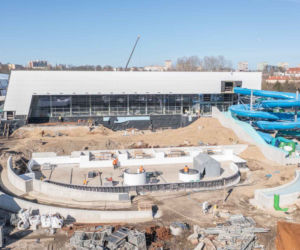 Budowa Fabryki Wody - marzec 2022