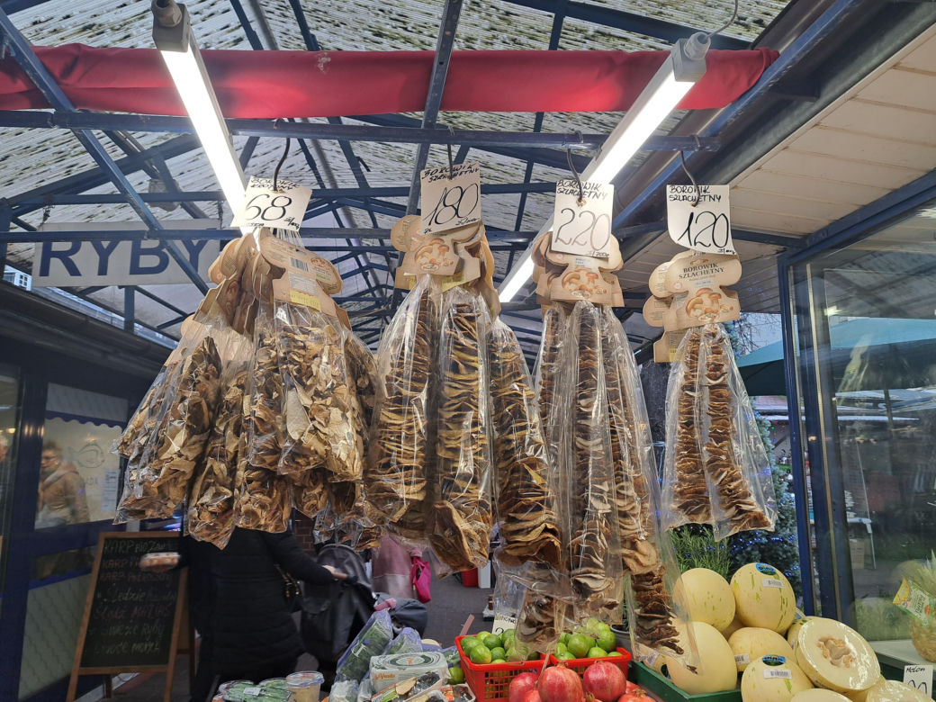 Ceny suszonych grzybów w Krakowie