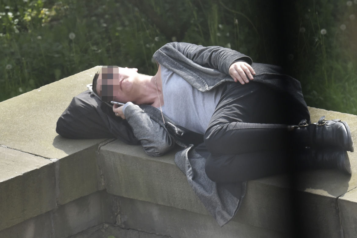 Córka Zbigniewa Wodeckiego koczuje pod szpitalem_1PUBL