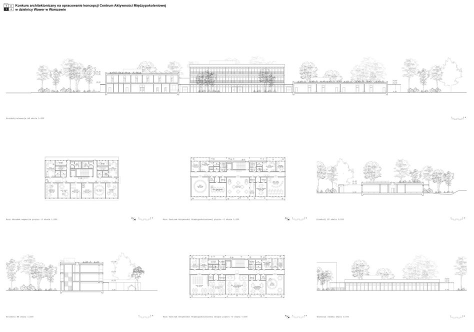 Konkurs na projekt Centrum Aktywności Międzypokoleniowej w Wawrze: wyniki