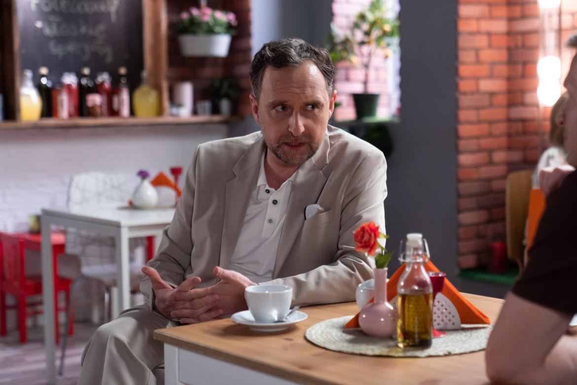 Barwy szczęścia, odc. 2543: Wangel (Marek Kałużyński), Łukasz (Michał Rolnicki)