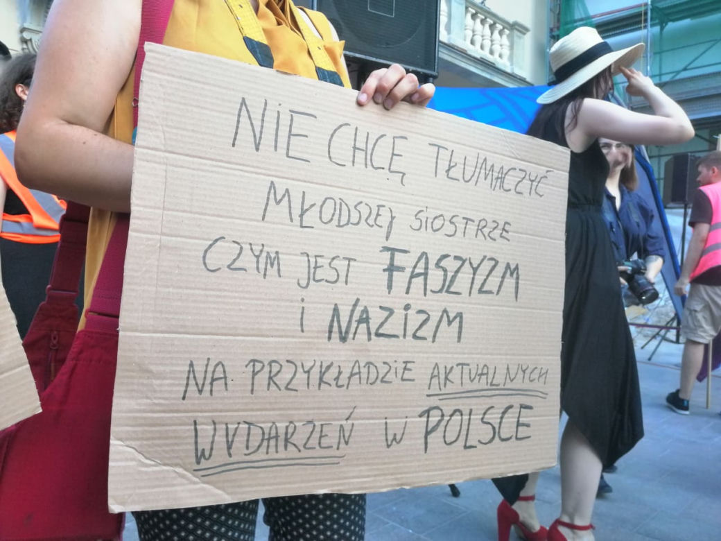 Wieczór poparcia dla LGBT w Krakowie