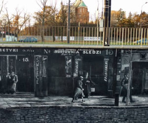 Historia Lublina pokazana na muralu