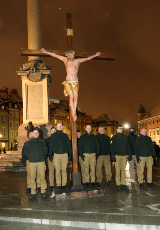 Męska Droga Krzyżowa w Warszawie