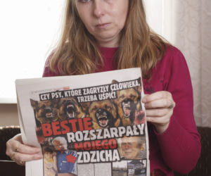 Psy zagryzły go żywcem