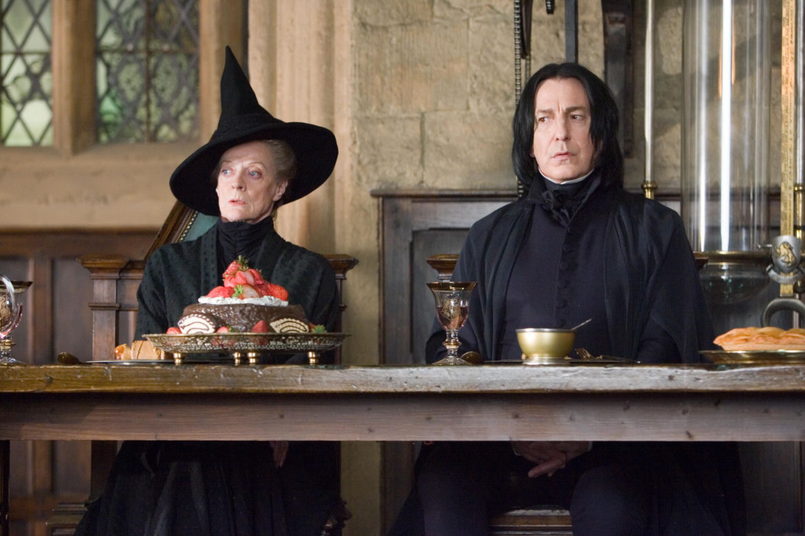 Maggie Smith jako profesor Minerwa McGonagall