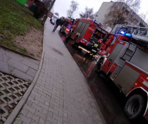 Kraków: Pożar na osiedlu Na Stoku [ZDJĘCIA]