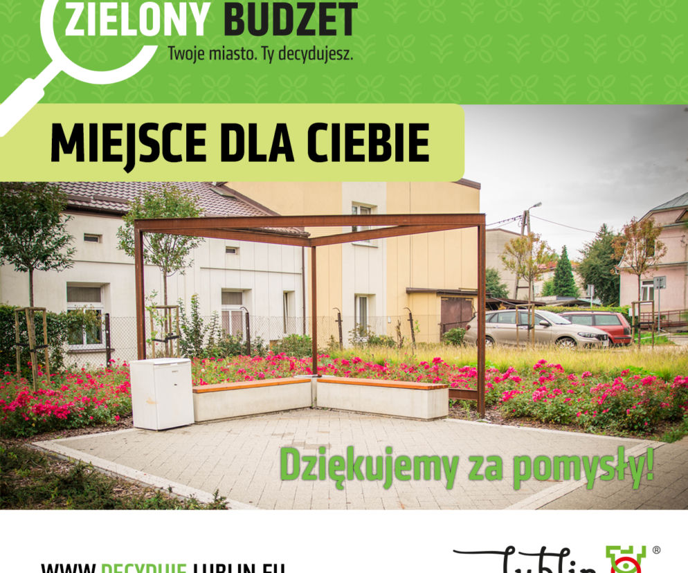 Mieszkańcy mają 75 pomysłów na Miejsca dla Ciebie