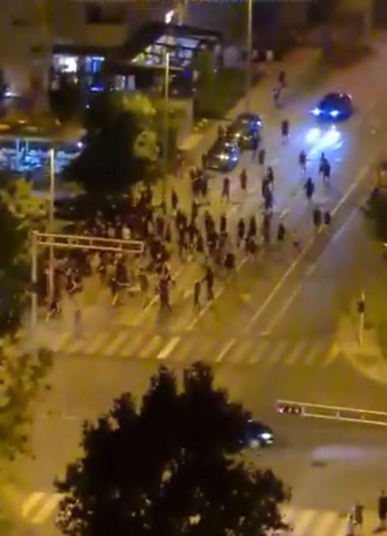 Zamieszki w Zagrzebiu z udziałem kibiców Legii Warszawa