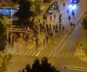 Zamieszki w Zagrzebiu z udziałem kibiców Legii Warszawa