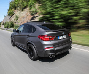 BMW X4 po tuningu Lightweight
