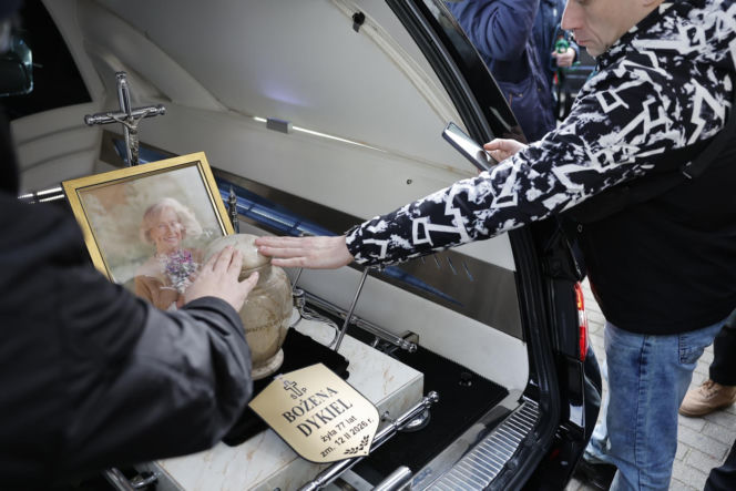 Pogrzeb Bożeny Dykiel