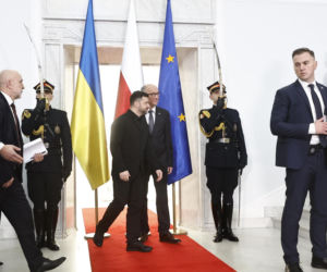 Wołodymyr Zełenski w polskim Sejmie