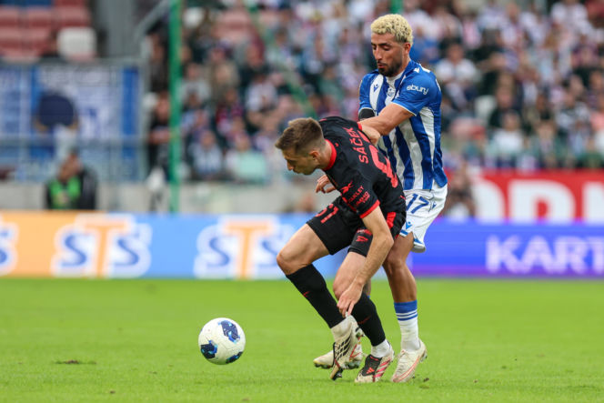 Górnik Zabrze - Lech Poznań: Zdjęcia kibiców i zawodników z meczu 8. kolejki PKO BP Ekstraklasy