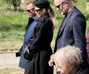 Doda na pogrzebie Łukasza Litewki