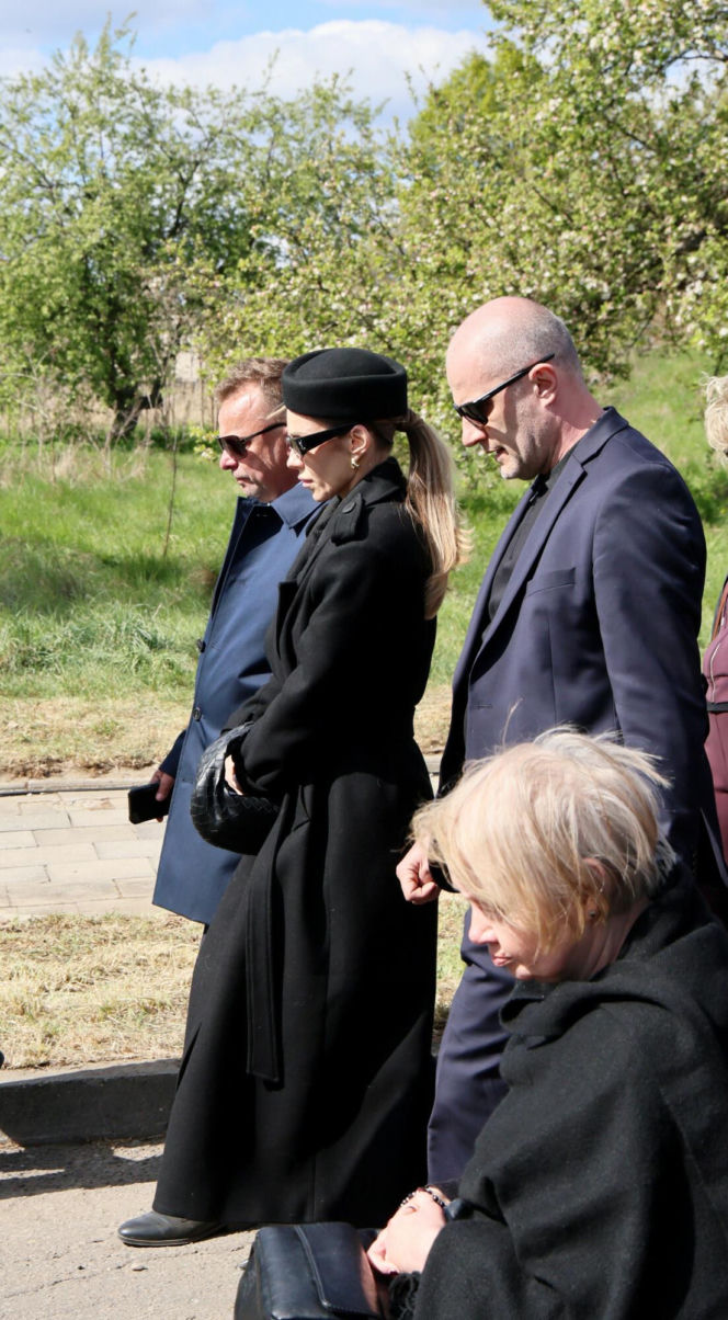 Doda na pogrzebie Łukasza Litewki