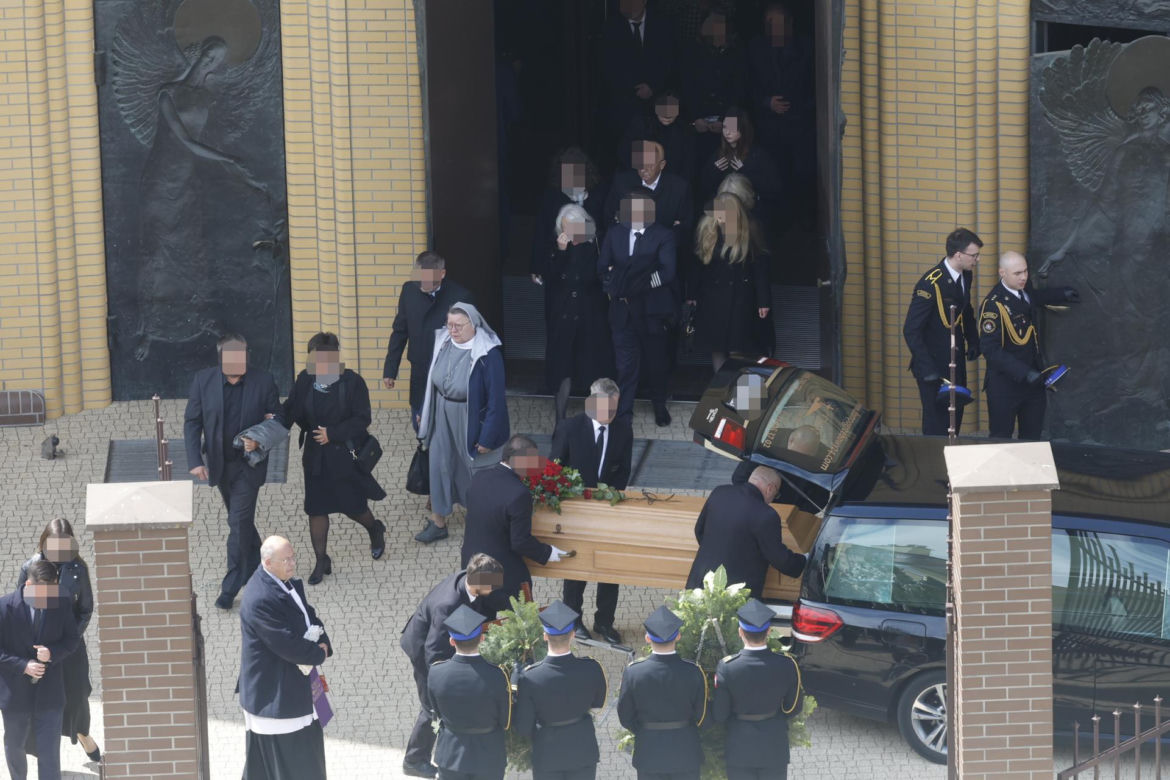 Ostatnie pożegnanie kpt. Andrzeja Gawrona