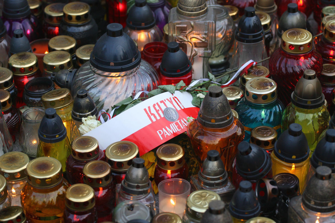 Warszawa dzień po katastrofie smoleńskiej