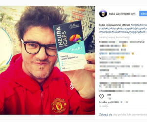 Kuba Wojewódzki Instagram reklama