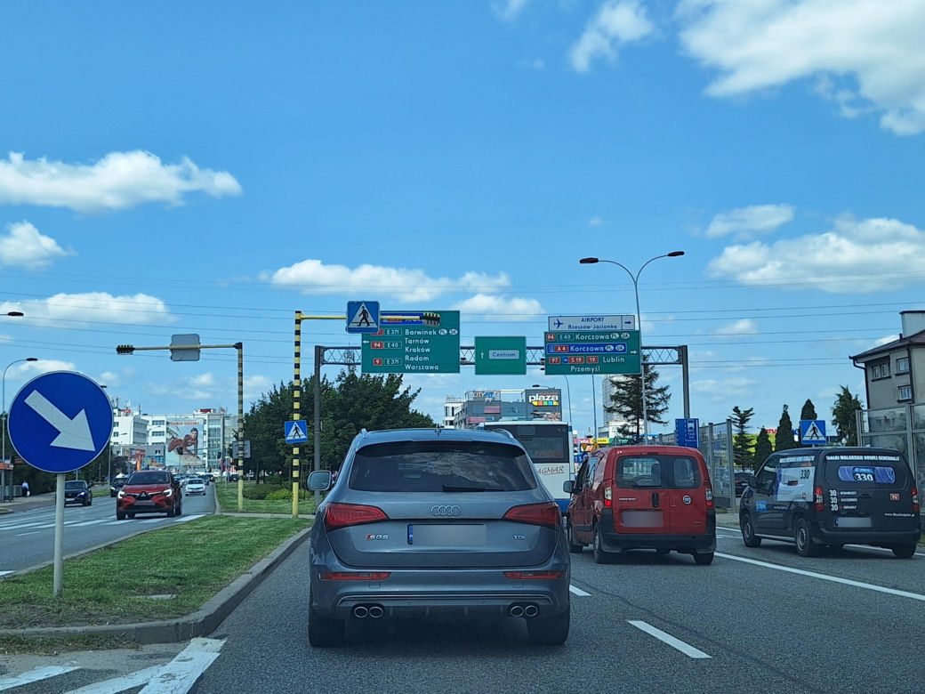 Najbardziej niebezpieczne ulice w Rzeszowie według AI 
